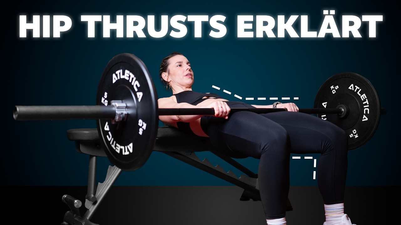 Hipthrusts richtig ausführen – Die häufigsten Fehler & wie du sie vermeidest