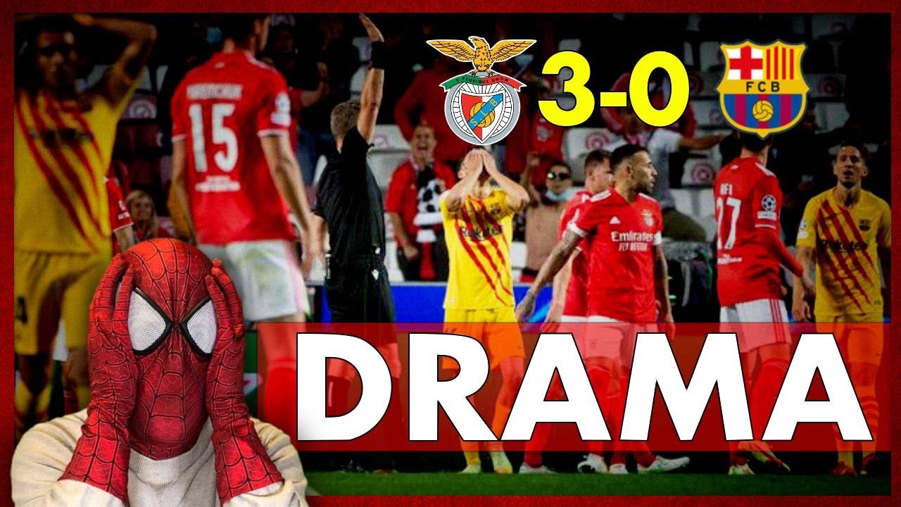¡EXPLOTOOO!🤬🤬 BENFICA 3- 0 BARÇA🤮 ¡¡¡¡ESTO ES UNA VERGUENZA ABSOLUTA!!!!