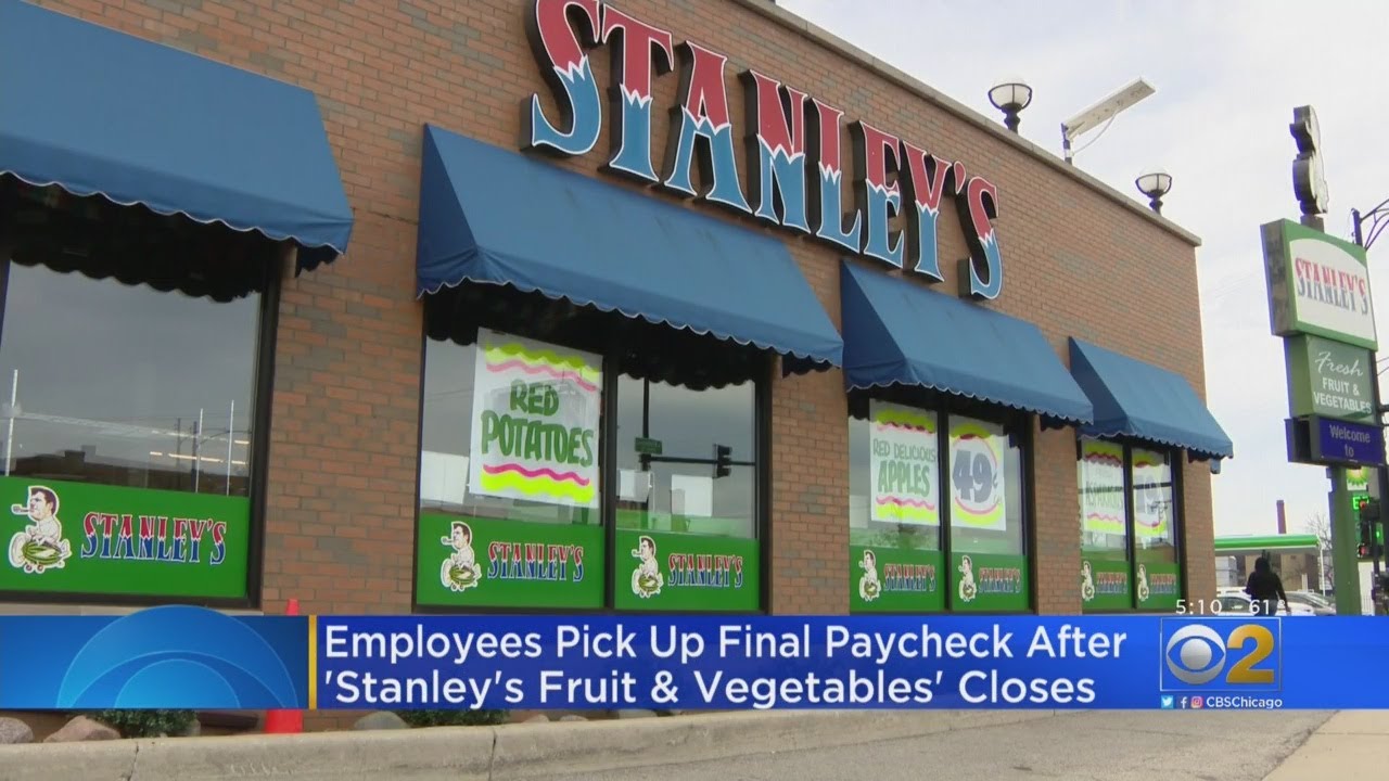 Employees Pick Up Final Paycheck After Stanley's Fruit And Vegetables Closes