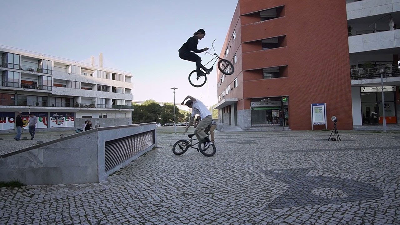 Matthias Dandois Haro BMX - La Bastille in Lisbon