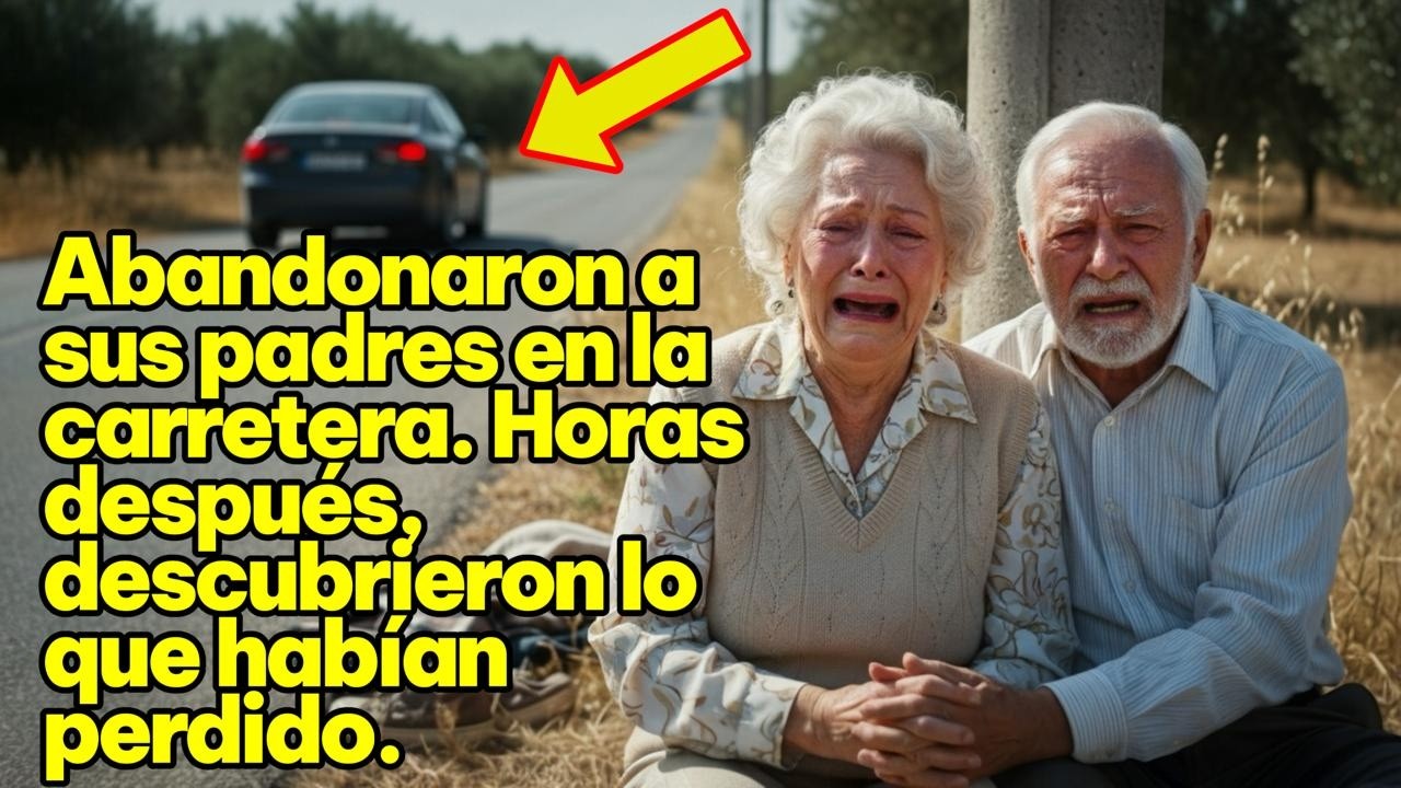 HIJOS ABANDONAN A SUS PADRES PARA MORIR EN LA CARRETERA PERO DESCUBREN QUE PERDIERON 287 MILLONES