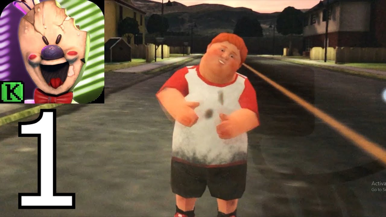 Ice Scream 1 - CAR CRASHED ON ROD! TAKE CAGE KEY RESCUE FRIEND - Walkthrough Part 1
