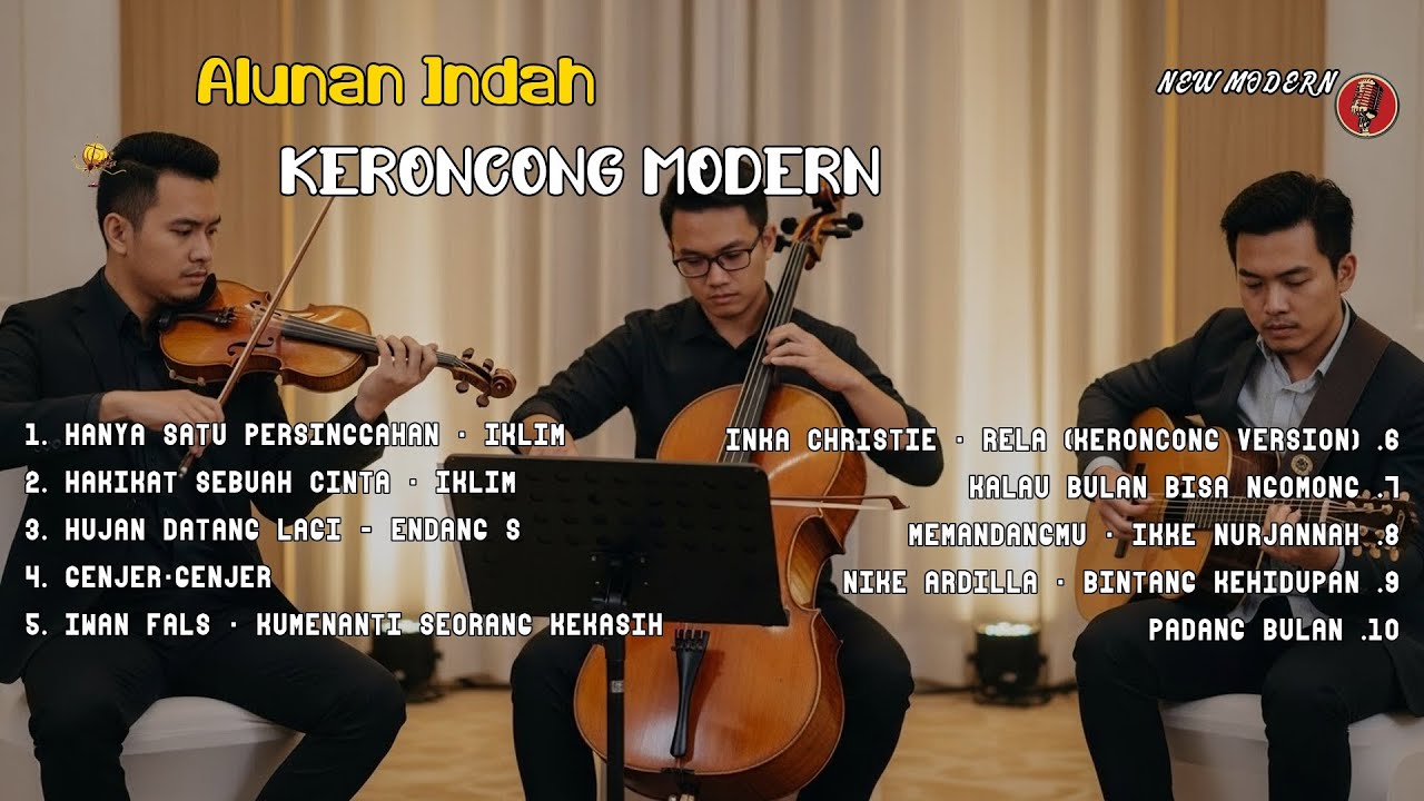Mix - FULL ALBUM KERONCONG MODERN 2025 || NEW NORMAL KERONCONG HANYA SATU PERSINGGAHAN