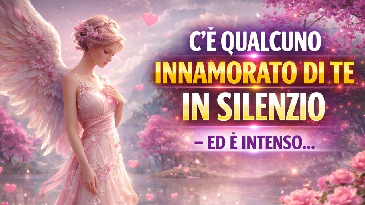 C'È QUALCUNO INNAMORATO DI TE IN SILENZIO — ED È INTENSO…