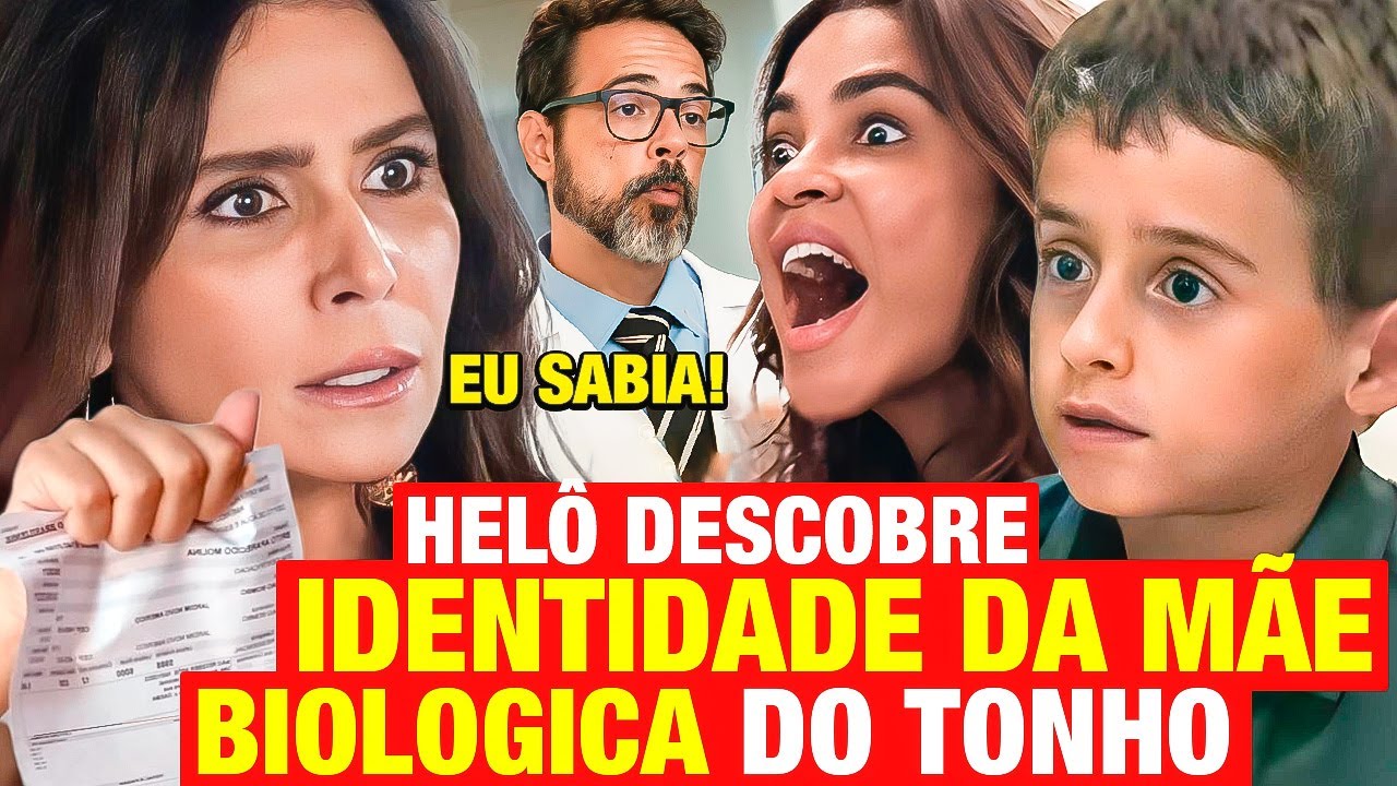 TRAVESSIA - Helô DESCOBRE IDENTIDADE DA MÃE BIOLÓGICA DO TONHO e CHORA MUITO POR NÃO REPARAR ANTES!