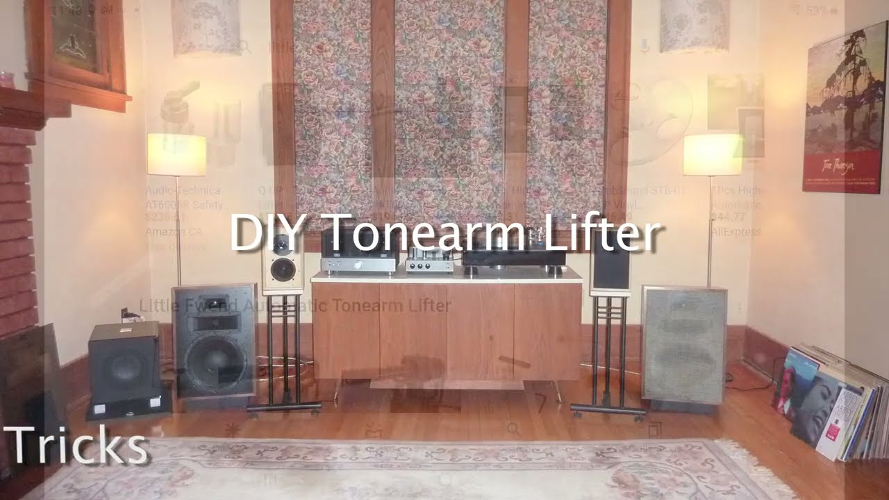 DIY Tonearm Lifter