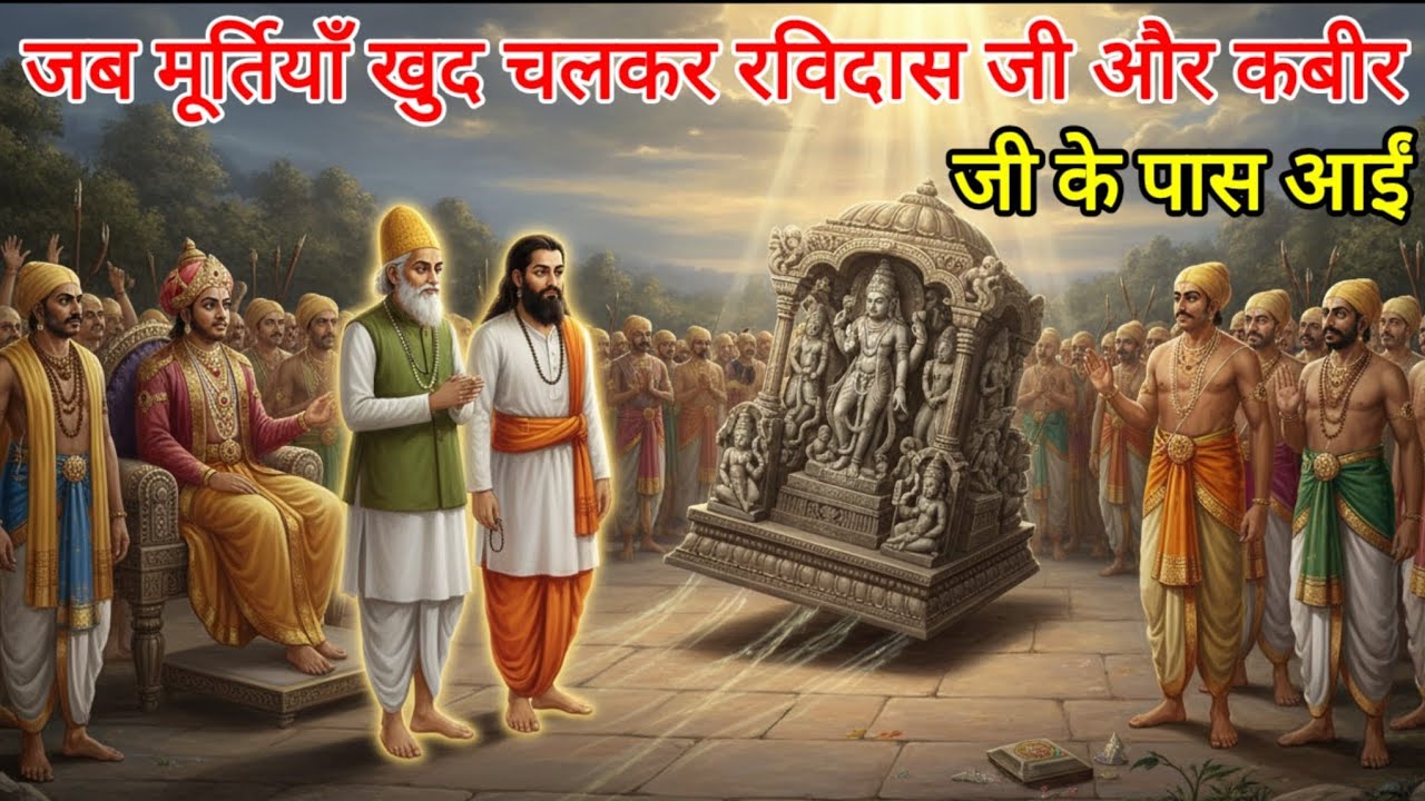 मूर्तियाँ क्यों चल पड़ीं? कबीर साहेब और गुरु रविदास जी की सच्ची कथा |