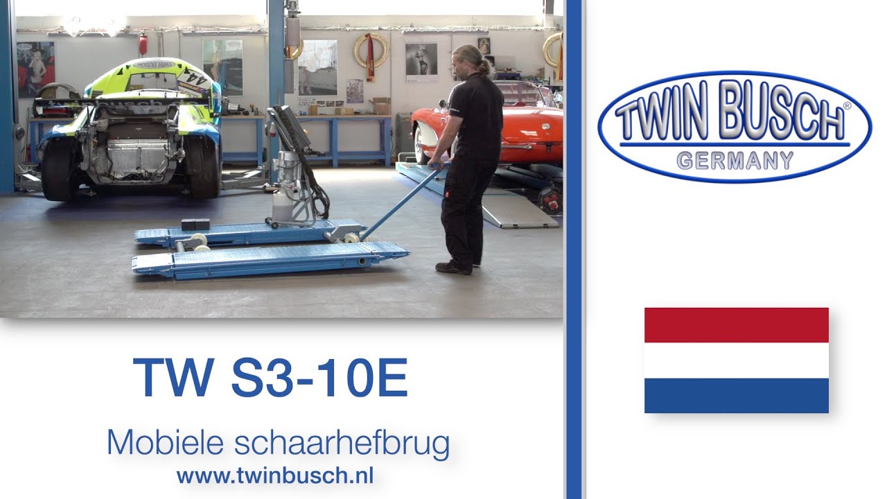 TW S3-10 E -Midrise schaarbrug - 3.0 t - van TWIN BUSCH®