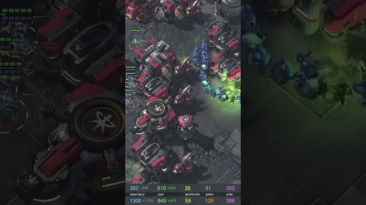 Największy atak baneling&oacute;w w historii StarCraft 2