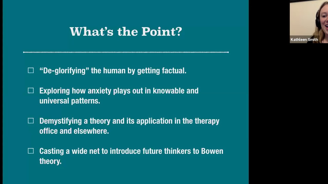 Writing about Bowen Theory for a Popular Audience
