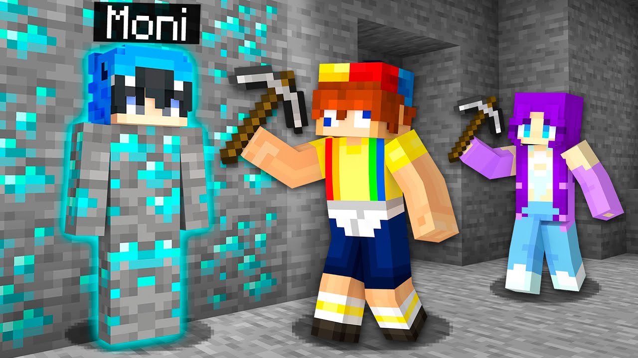 Minecraft'ta Arkadaşlarıma SAHTE ELMAS Modu ile Şaka Yaptım