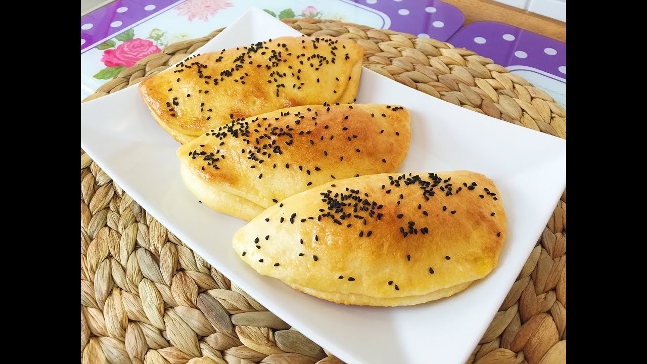 Türkisches Gebäck - Teigtaschen mit Hackfüllung / Kiymali Pogaca