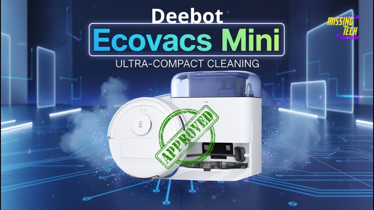 ECOVACS Deebot Mini: Il piccolo robot che arriva ovunque!