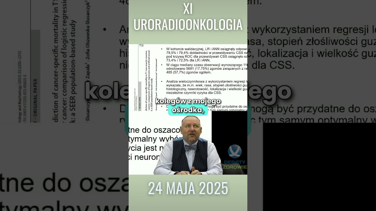 Immunoterapia w nienaciekającym raku pęcherza  &ndash; fragment wykładu prof. Piotra Radziszewskiego