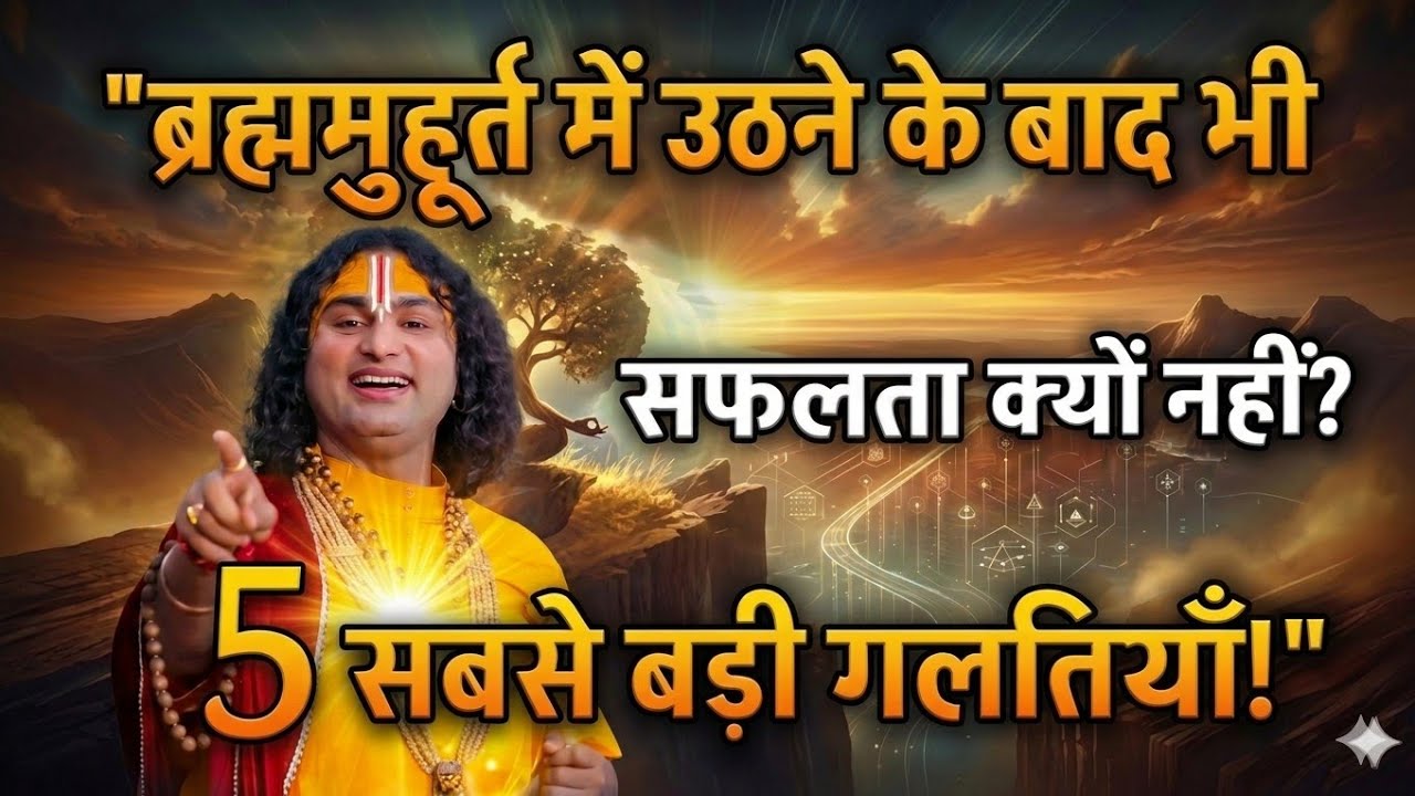 ब्रह्ममुहूर्त में उठने के बाद भी सफलता क्यों नहीं? ये 5 सबसे बड़ी गलतियाँ | Gyan Guru