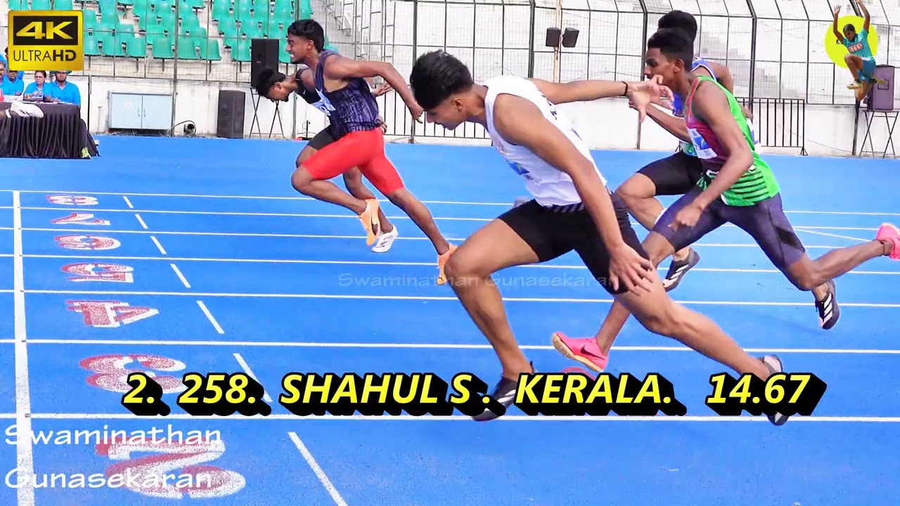 MEN'S 110M HURDLES RACE  'A' AND 'B'   INDIAN OPEN ATHALETICS MEET 2025