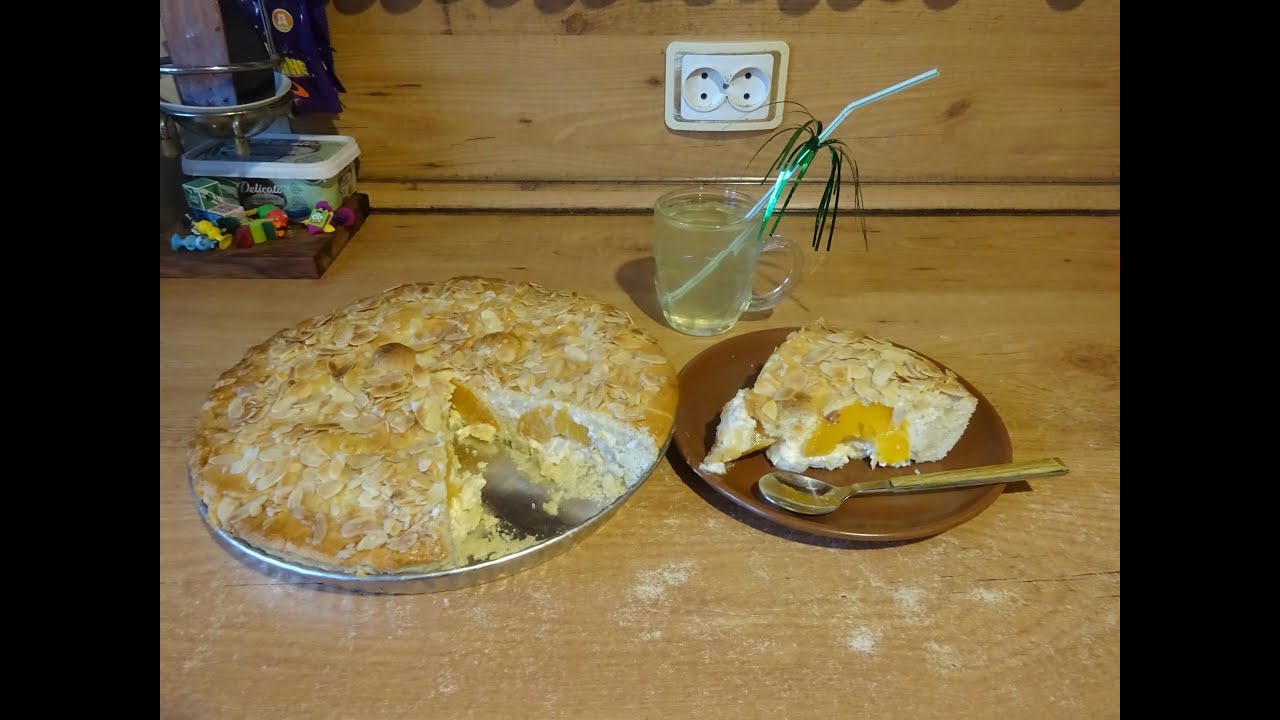 Стасёк и итальянский пирог с персиками.