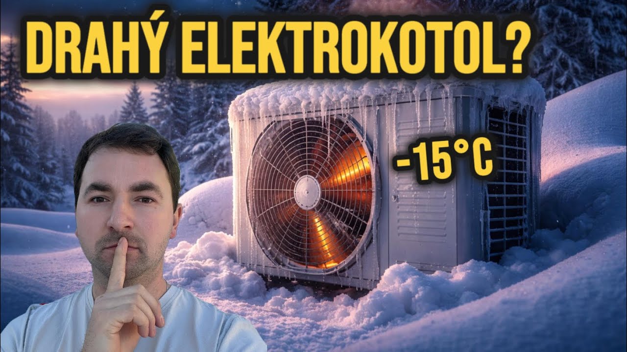 Tepelné čerpadlo v tuhých mrazoch