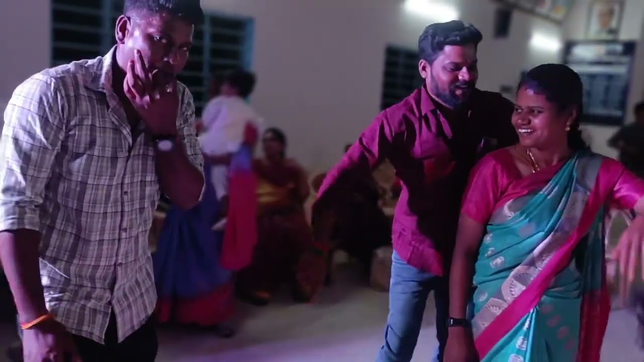 Couple dance in engagement party... Family Vibe..