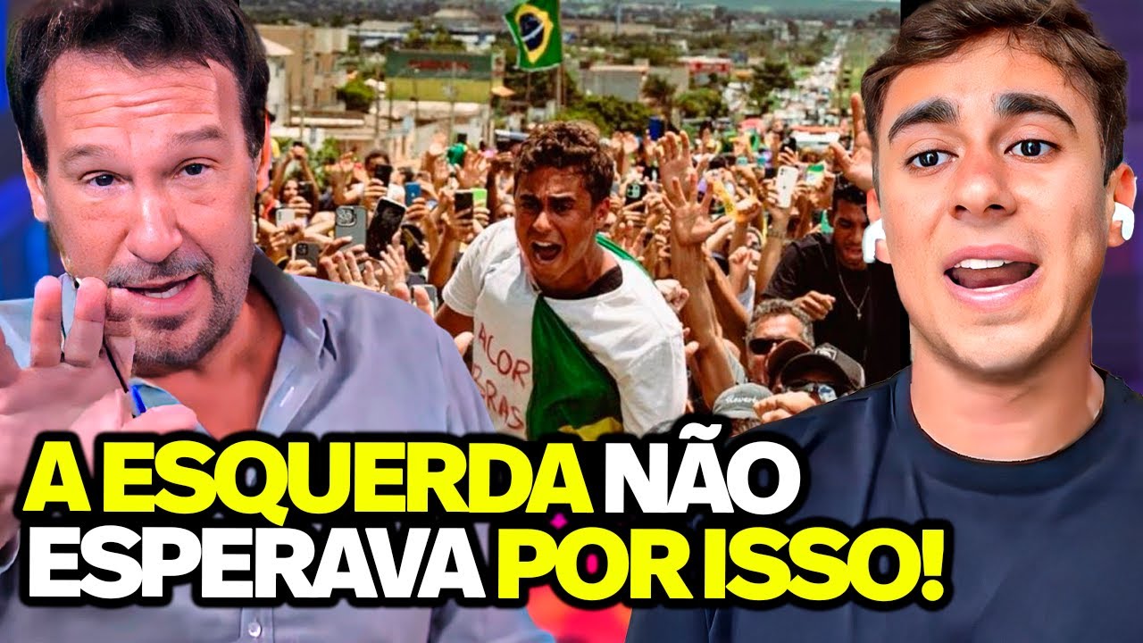 NIKOLAS FERREIRA ABRE O JOGO SOBRE A IMPRESSIONANTE CAMINHADA PELA LIBERDADE