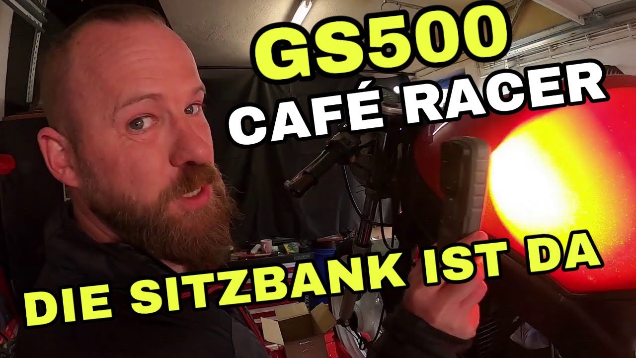TEIL 4 | SUZUKI GS 500 CAFE RACER | DIE SITZBANK IST DA