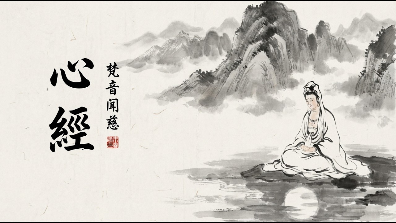 【中式禪音】般若波羅蜜多心經 七遍｜平靜心靈・冥想・助眠｜Zen Heart Sutra 7 Times - ｜Meditation Music