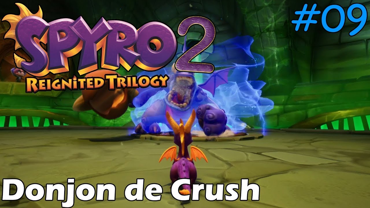 Spyro 2 - Reignited Trilogy - Donjon de Crush 100%