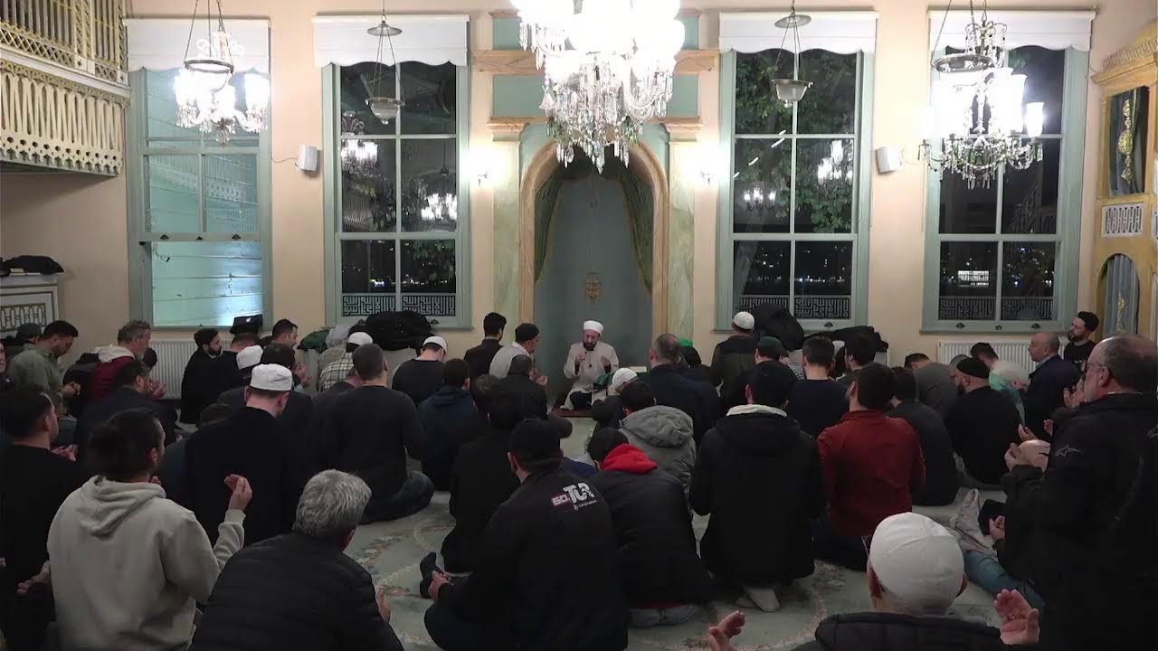 Yahya Efendi Camii Sohbet Zikir Canlı Yayını