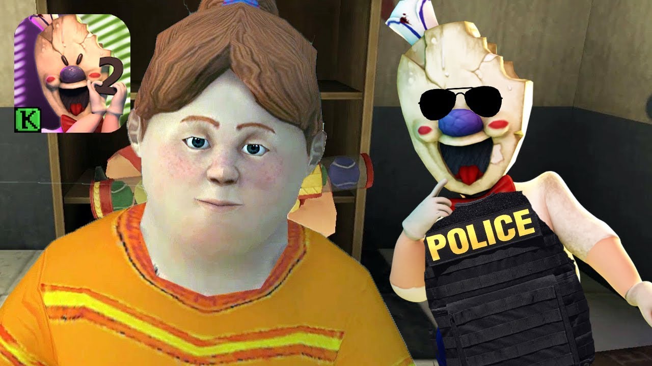 Ice Scream 2 Episode 2 - Police Funny Moments Walkthrough (Iso Android)
