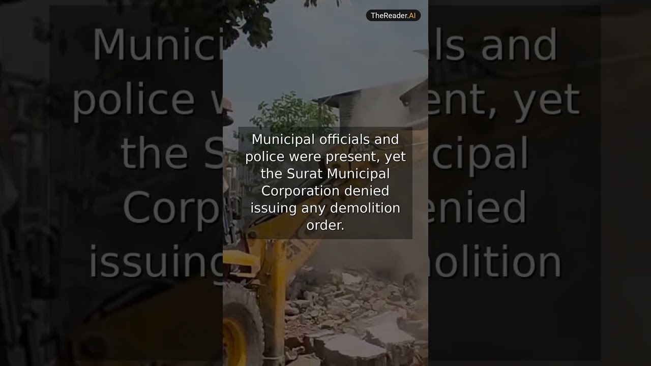 Why is no one claiming responsibility for demolishing 100 homes | #Shorts