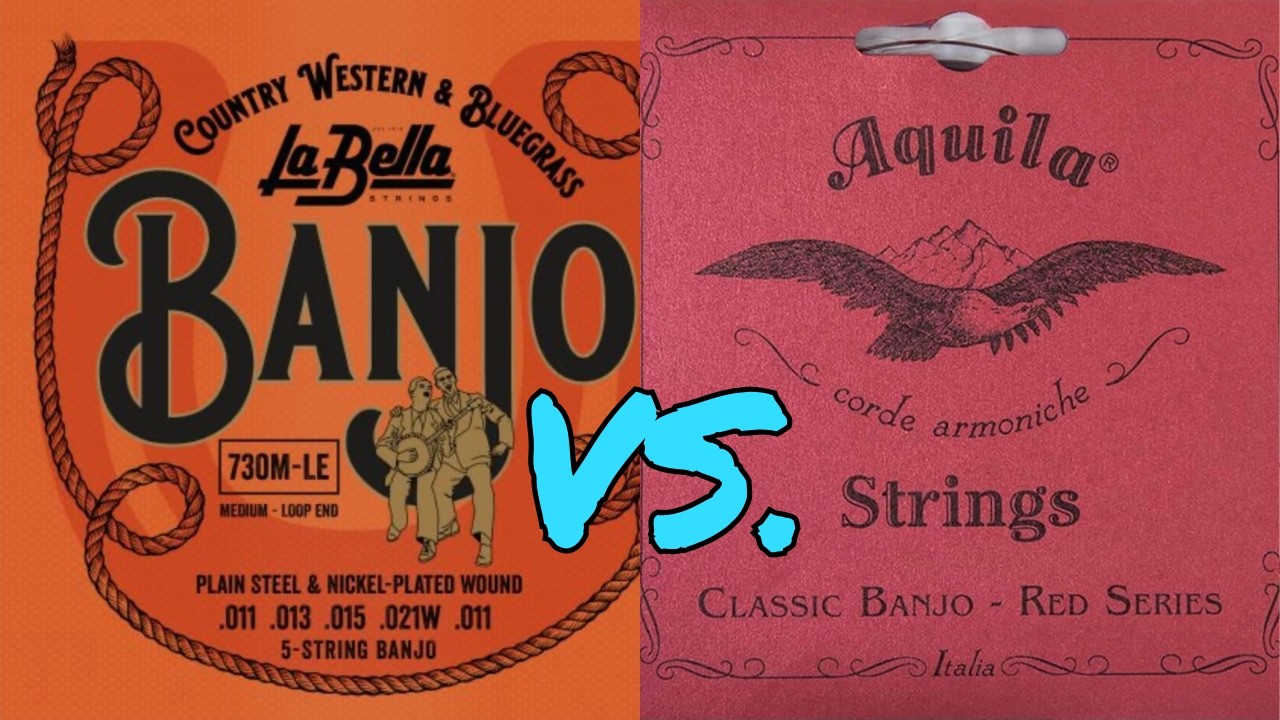 Sound Test: Aquila Nylgut vs. La Bella Steel on the 5-String Banjo