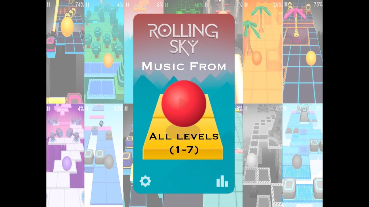 Rolling sky music, level 1-7