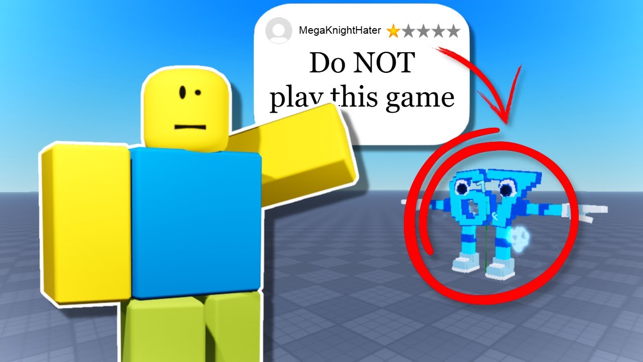 I Played Roblox's Worst Rated Games