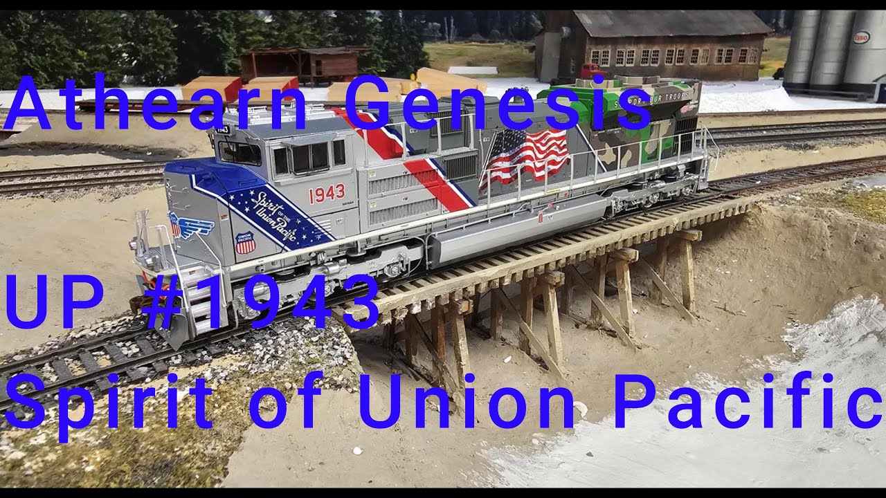 Spirit of a Railroad - Athearn Genesis UP 1943 Spirit of Union Pacific Review