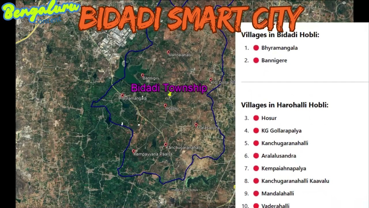 Bidadi Smart City: Bengaluru's Future Satellite Town Explained!