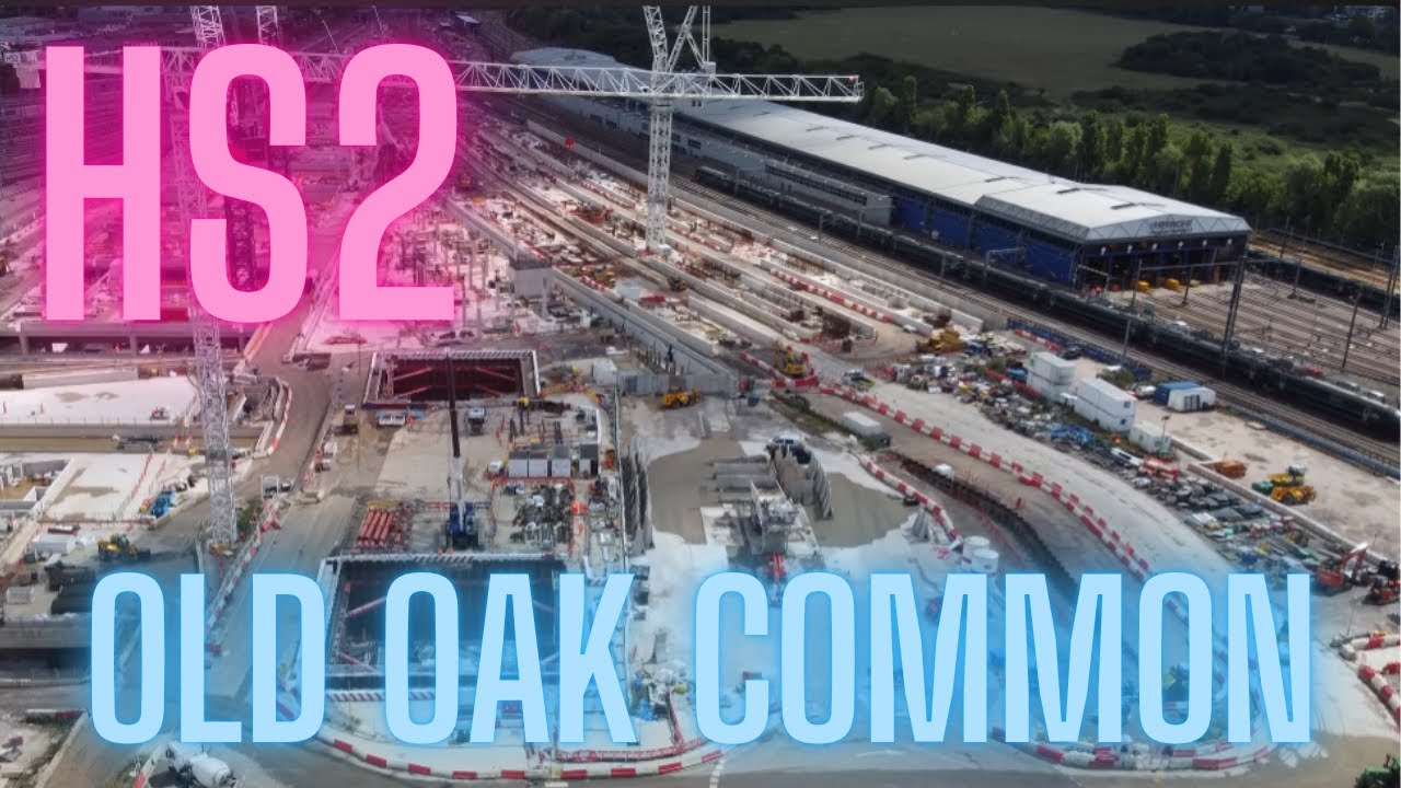 HS2 - Old Oak Common Progress - August 2025