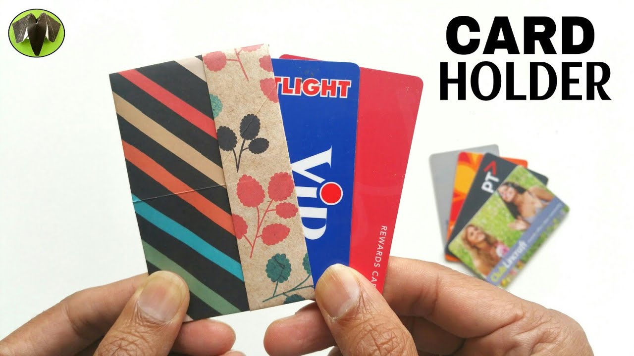 Credit | Business | Shopping | Gift Card Holder / Wallet - DIY Origami Tutorial - 878