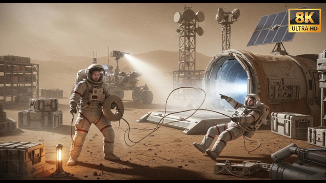 Survival on Mars: Outer Door Leak, CO₂ Risk, I had a 30% chance of survival, and I took it.