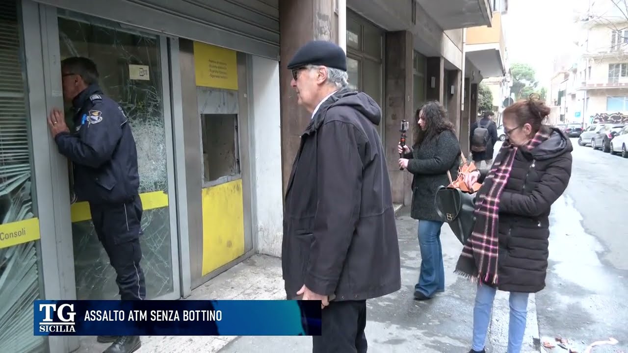 Catania: assalto al bancomat, ma niente bottino