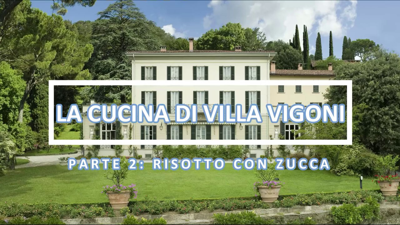 Nella cucina di Villa Vigoni – Parte 2: risotto con zucca