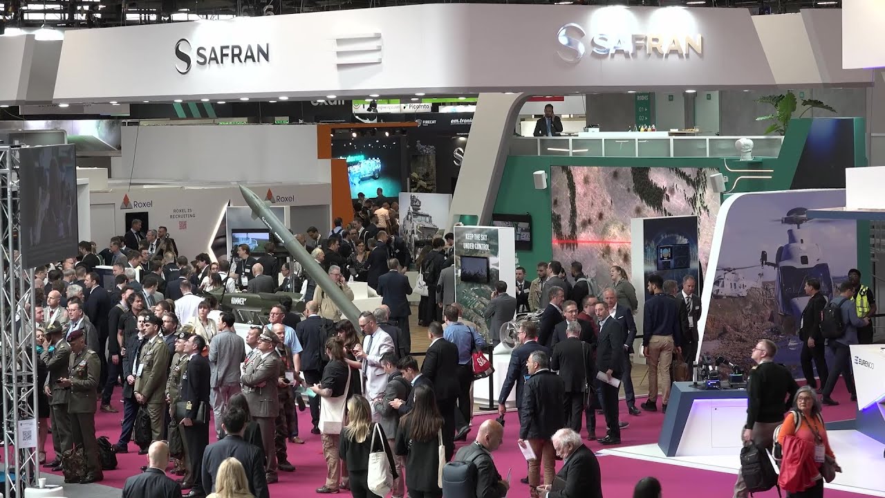 Safran au salon Eurosatory 2024