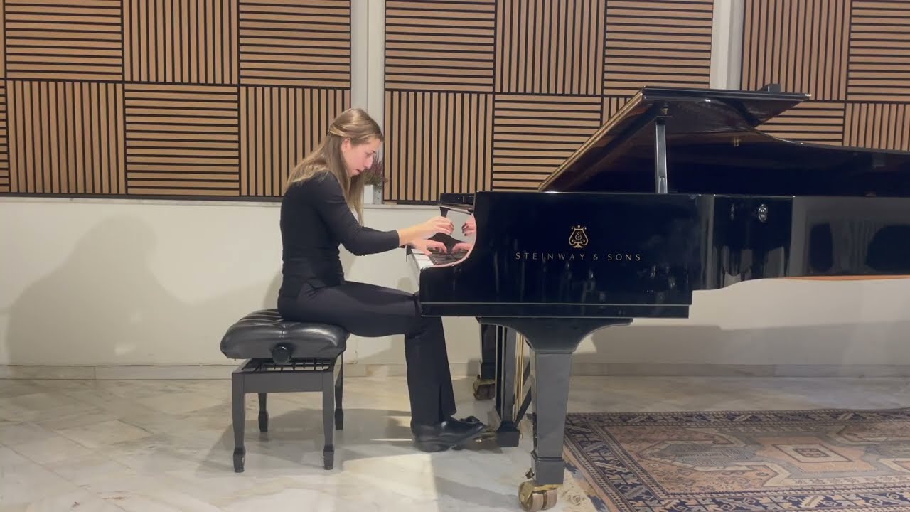 Olympia Fragiadaki - Beethoven - Sonata No. 13 in E-flat major 1st Movement, Op. 27 No. 1