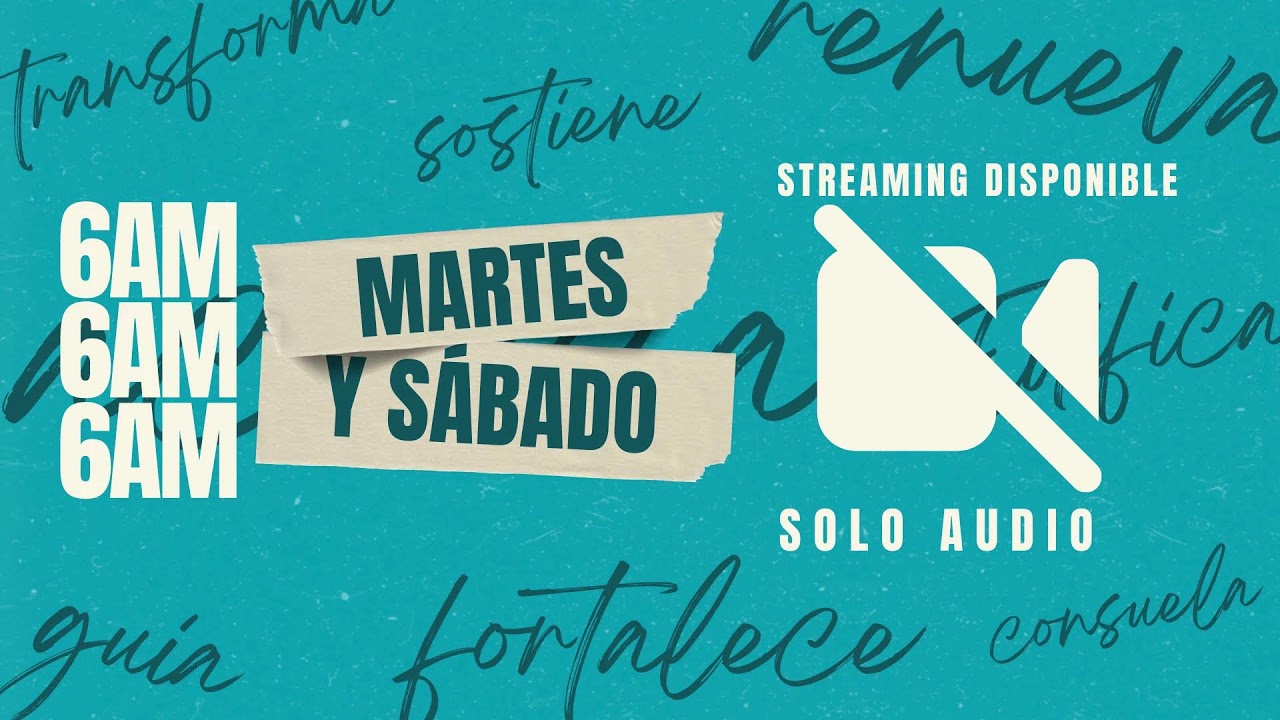 🔴 EN VIVO | ORACIÓN 6 AM