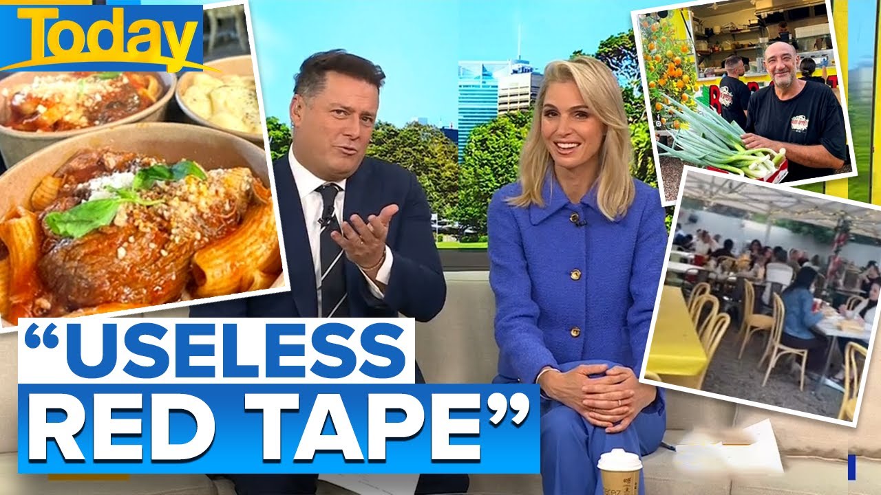 Karl fires up over popular Sydney food truck's battle with council | Today Show Australia