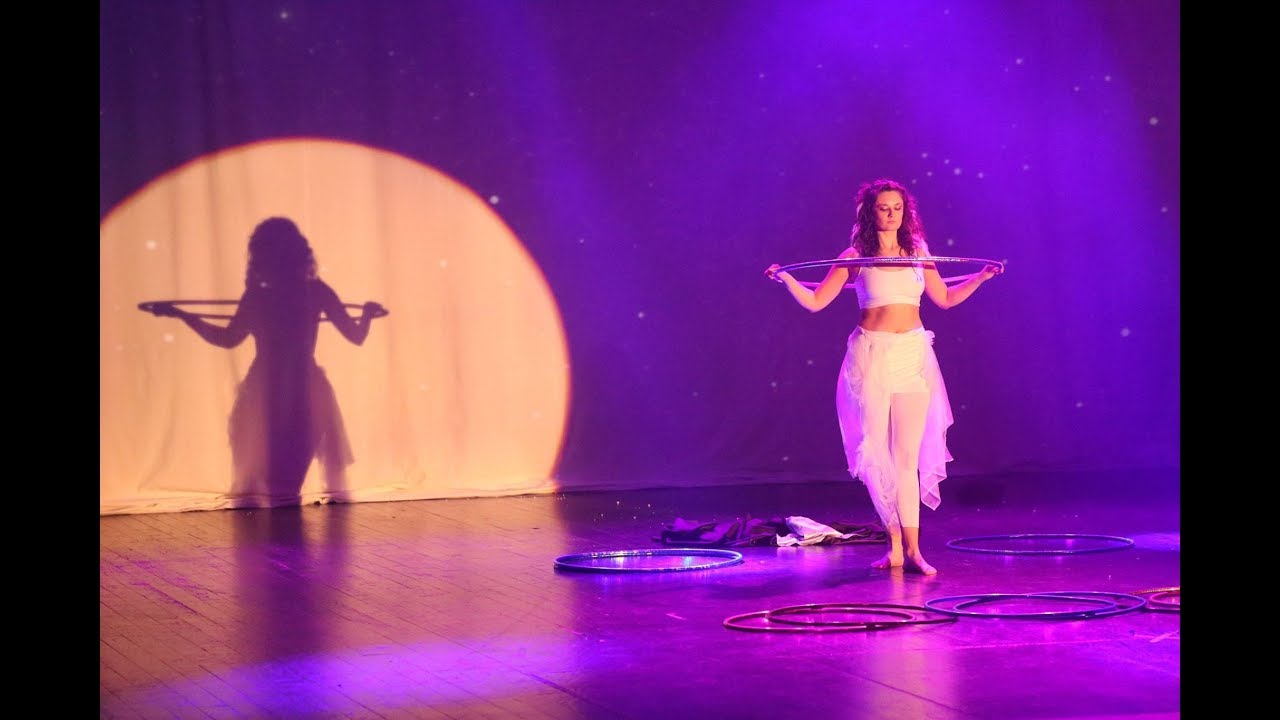 Feather Goddess Hula Hoop Performance | Kate Flow | Grimes 'Genesis'