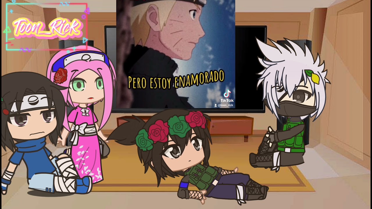 🍜Equipo 7+ shikamaru reaccionan a Madanaru 🌺Mal hecho🌹Toon_Rick🌹