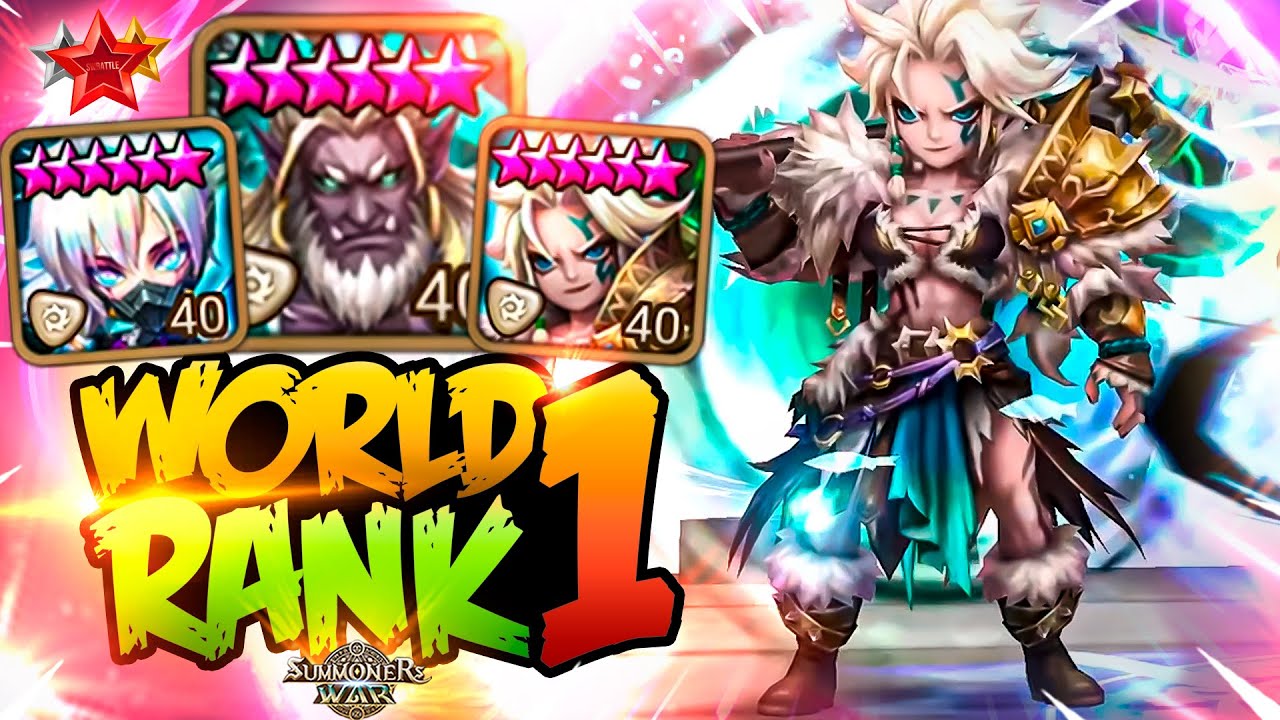 World Rank 1 KELIANBAO in Summoners War
