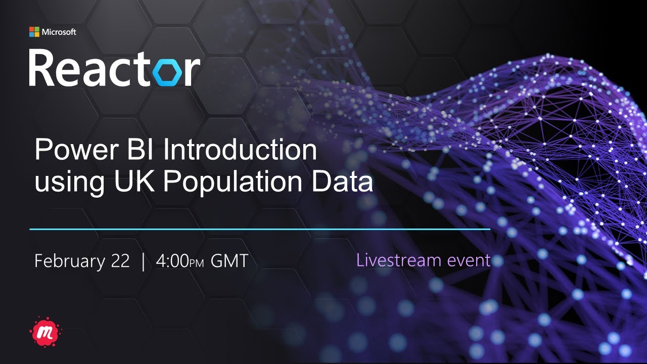 Power BI Intro Using UK Population Data