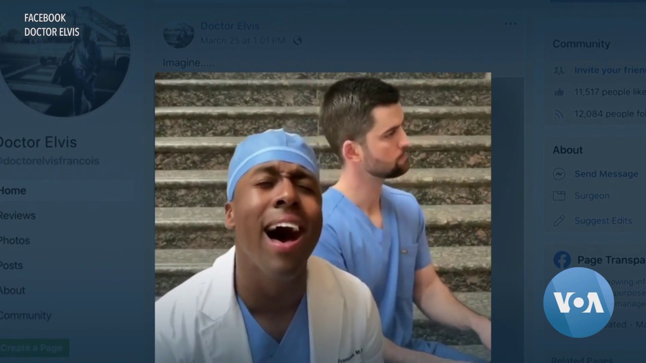VOA News: The Singing Doctor of Mayo Clinic