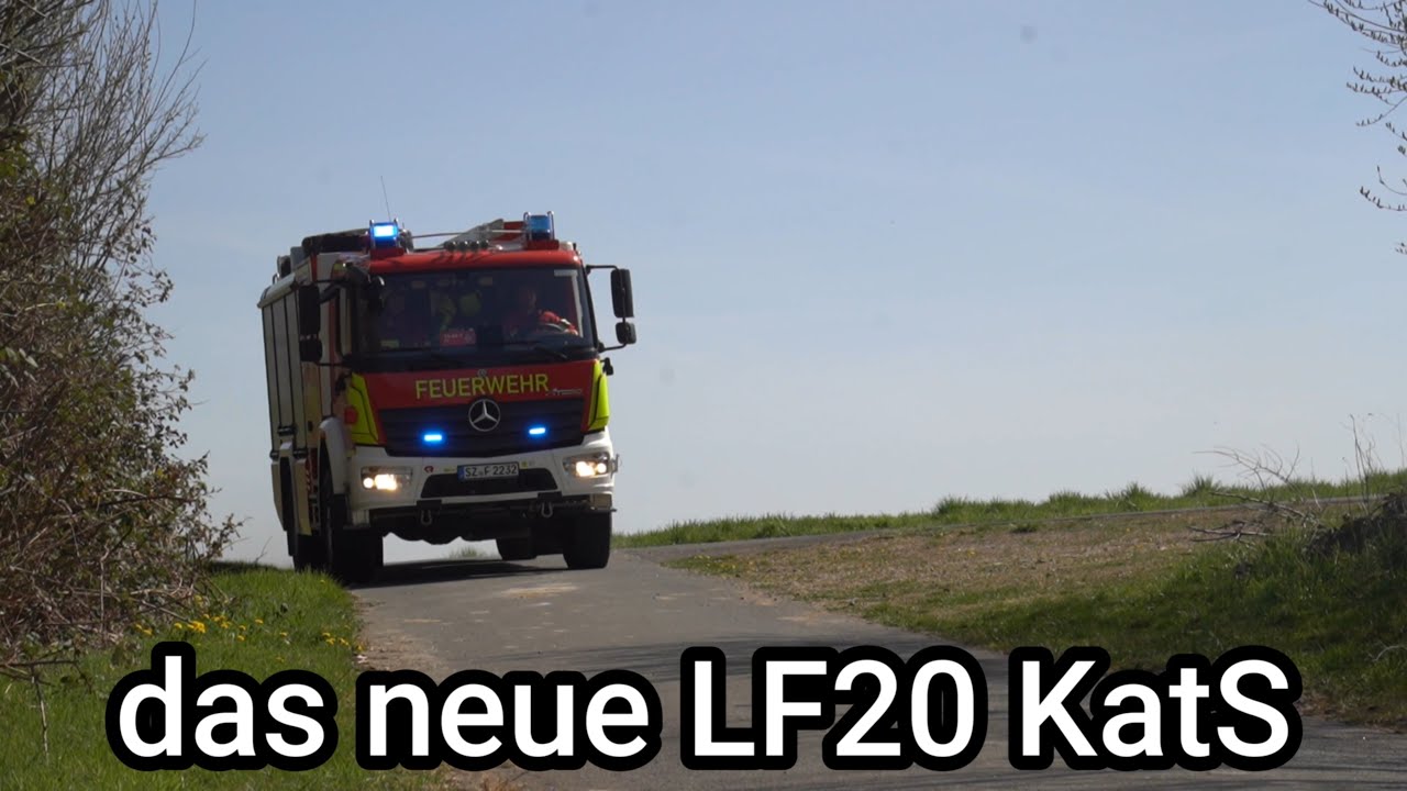 Fahrzeugvorstellung LF20 KatS der Feuerwehr Salzgitter-Bad